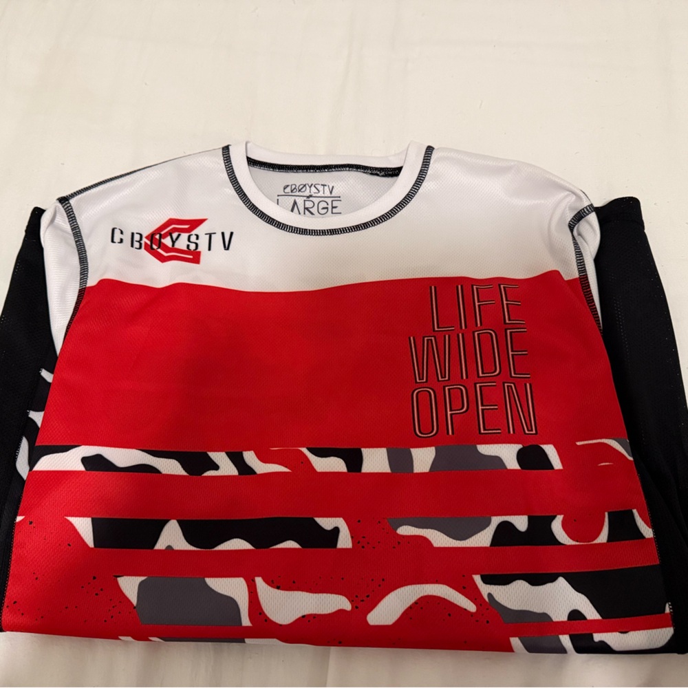 CBOYSTV riding jersey